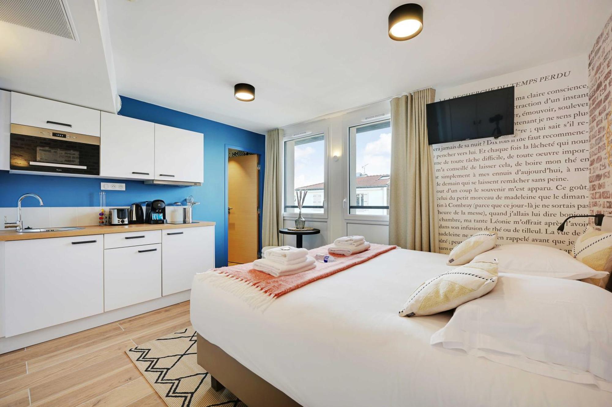 Residence Du Parc Vanves - Rooftop & Climatisation Экстерьер фото